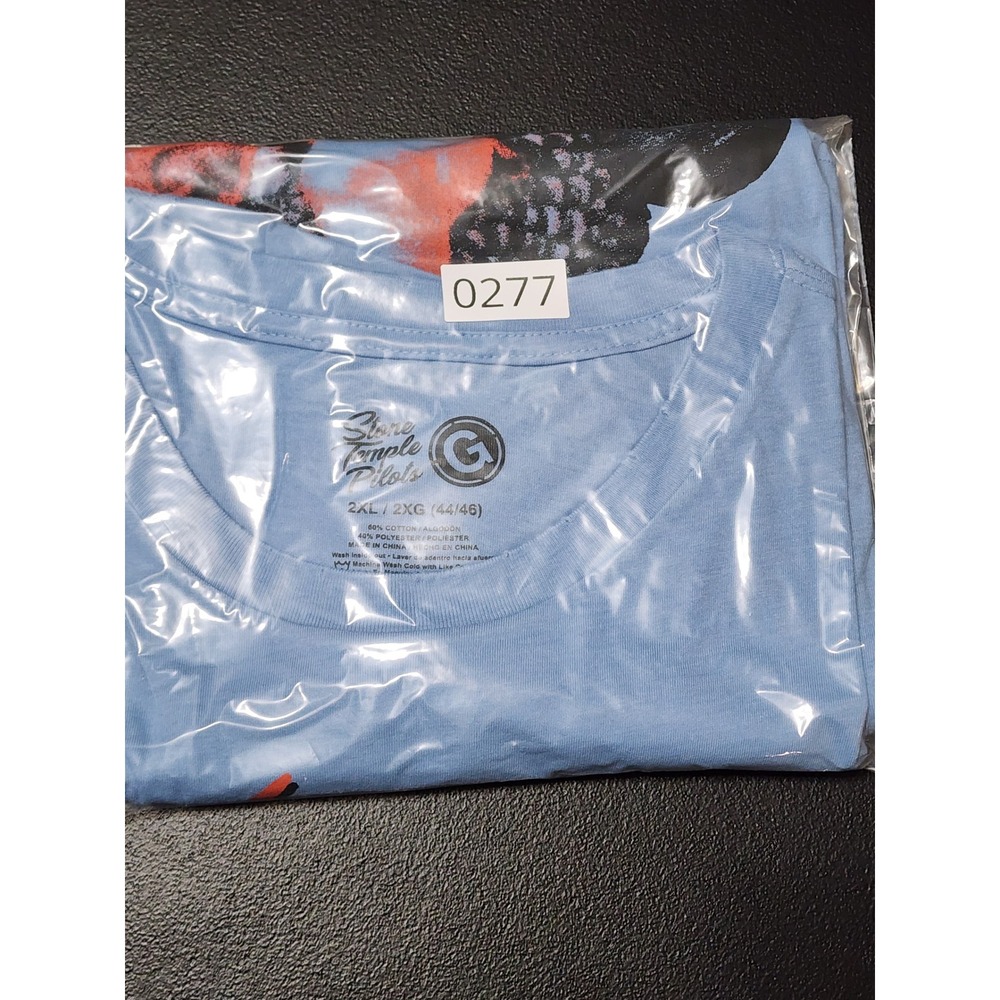 Stone Temple Pilots Jubilee Tour Graphic Tee 2XL Light Blue - Picture 7 of 7